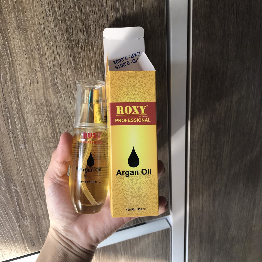 TINH DẦU DƯỠNG BÓNG TÓC ROXY ARGAN OIL 40ML