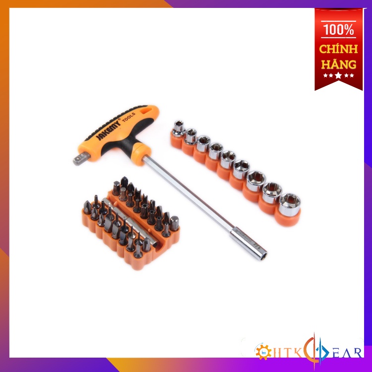 Bộ tua vít - tuốc nơ vít - Dụng cụ sửa chữa đa năng JAKEMY JM-6106 (43 in 1)