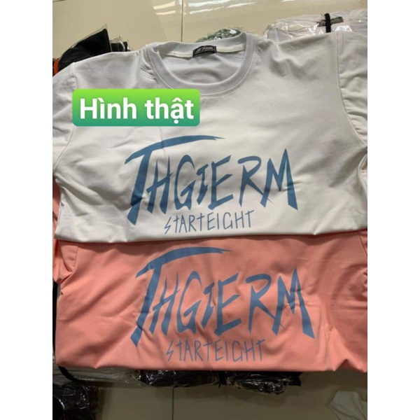 Áo thun tay lỡ dạng cặp THGIERM🥰