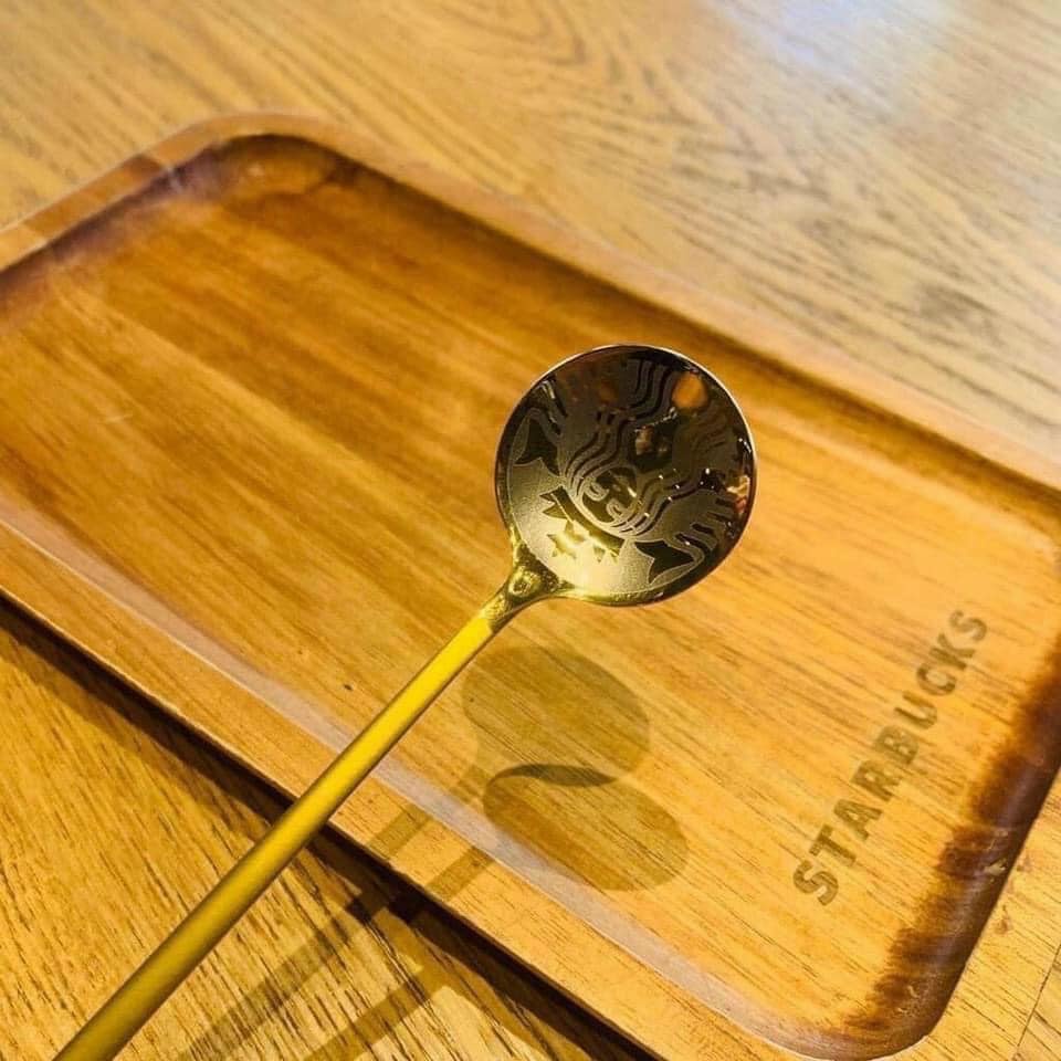 Set 4 Thìa Muỗng Star.buck Xuất Dư