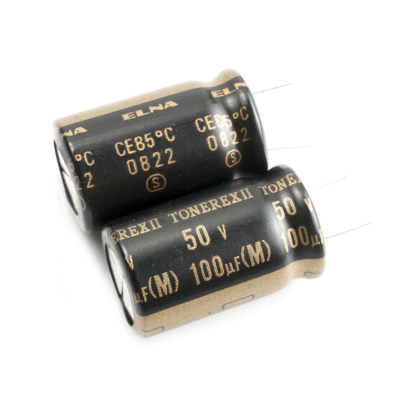 2 Tụ Điện Âm Thanh 100uf 50v 10x16mm