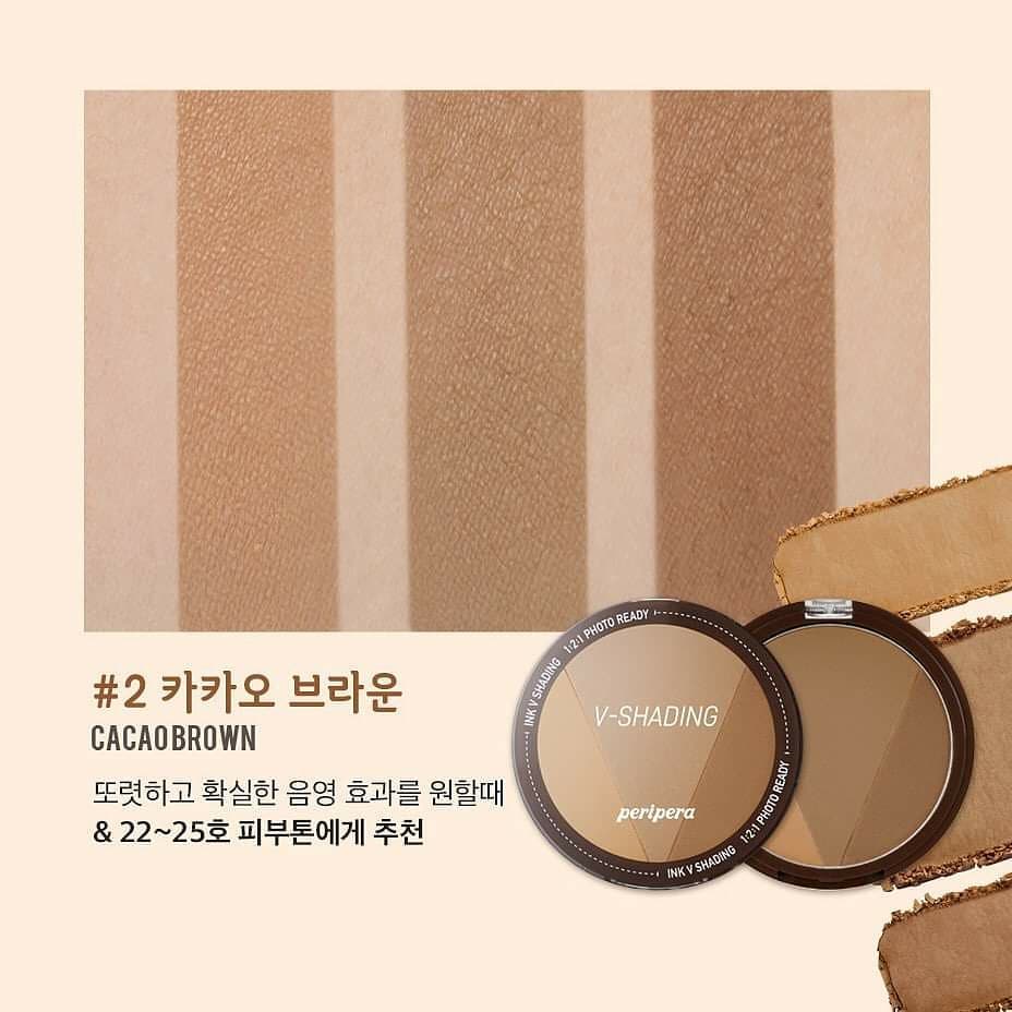 Phấn Tạo Khối Hiệu Ứng Tự Nhiên Peripera Ink V Shading 9.5g - Ninishop