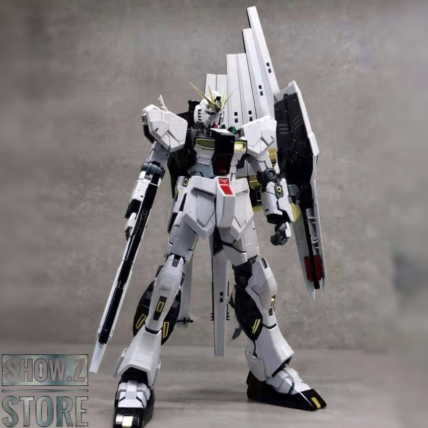Mô hình lắp ráp Gundam MG 1/100 6619S Nu Gundam ver Ka (Titanium Finish) Daban Model