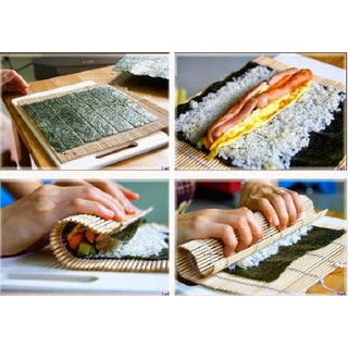 Lá kim 100 lá làm cơm cuộn kimbap - 김밥김