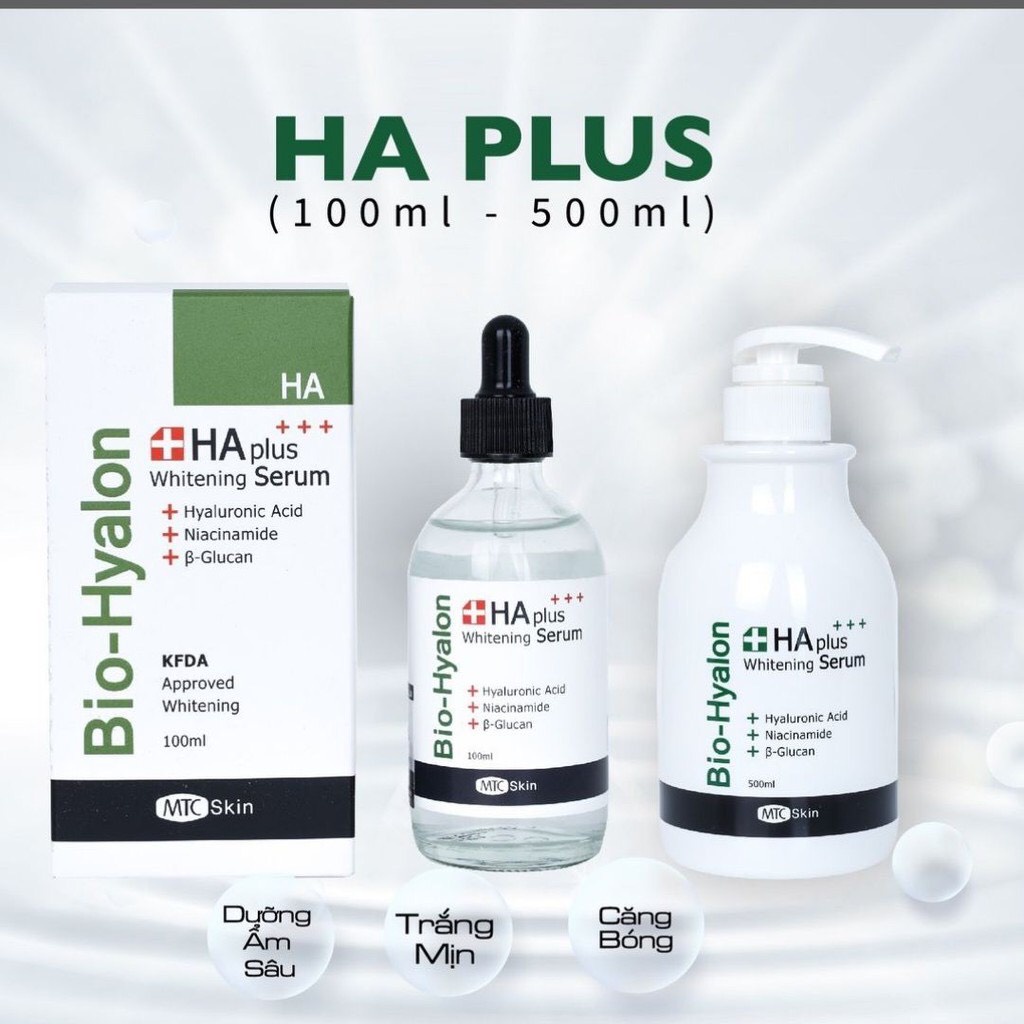 Serum Hydro B5 Phục Hồi - Serum Vitamin C Làm Trắng Da - Serum HA Cấp Ẩm, Căng Bóng Chính Hãng MTC Skin Hàn Quốc