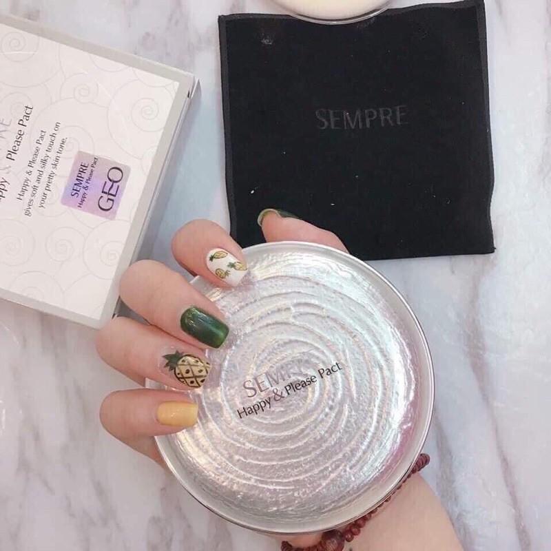 Phấn phủ Geo Sempre Happy & Please Pact | BigBuy360 - bigbuy360.vn