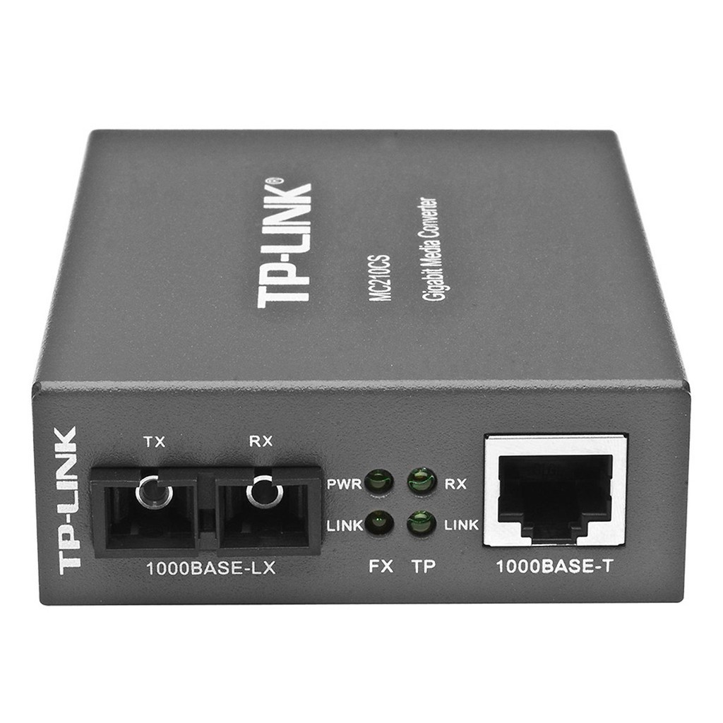 Bộ Chuyển Đổi Tplink MC210CS RJ45 1000MBPS Sang SC Single-Mode 1000MBPS- Hàng chính hãng