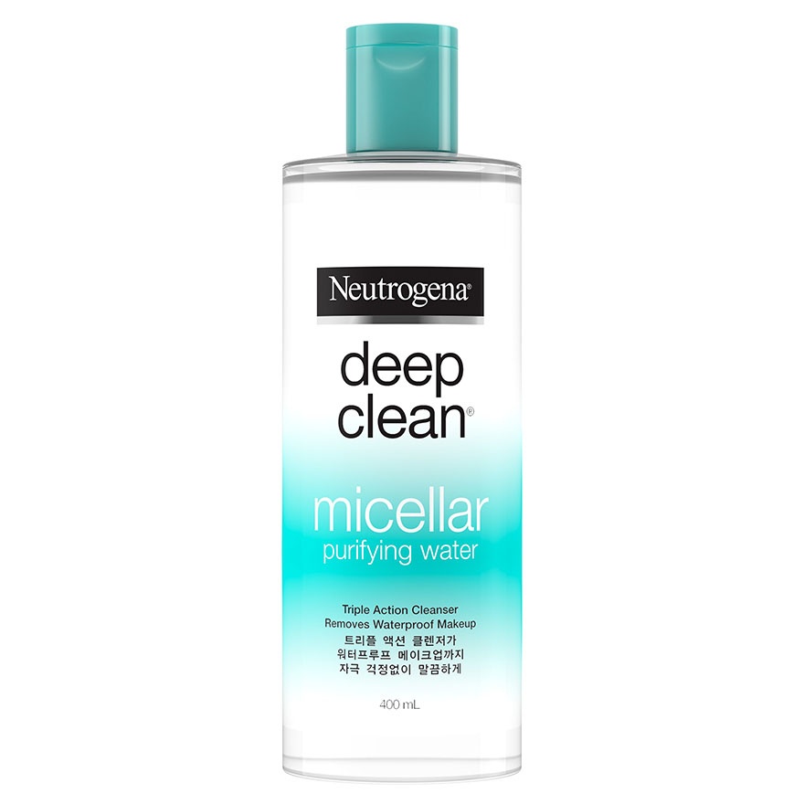 Nước Tẩy Trang Neutrogena Deep Clean Micellar Purifying Water Làm Sạch Da 400ml - Từ Hảo