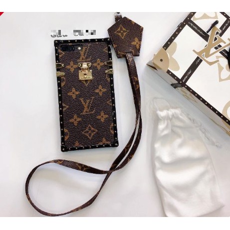 [ Kèm dây đeo] - Ốp LV cực sang chảnh cho iphone 6/6plus/7/7plus/8/8plus/X/Xs max