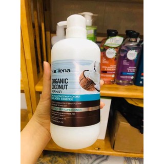 Dầu gội dừa selena coconut hương sữa dừa 800ml | giảm rụng tóc, hỗ trợ mọc tóc | hàng chính hãng