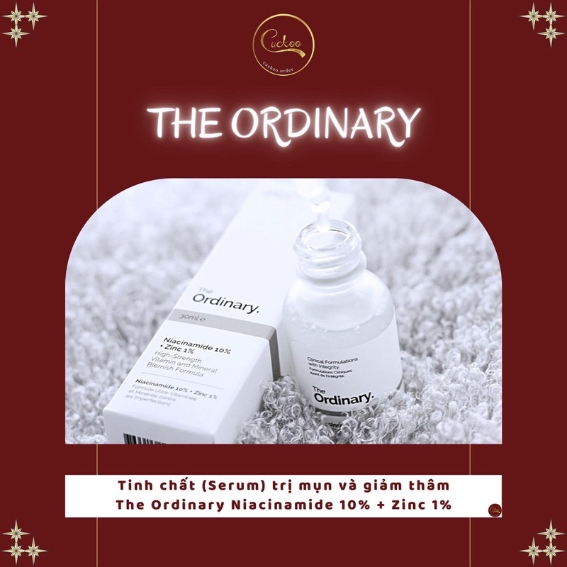 The ordinary Niacinamide 10% + Zinc 1%