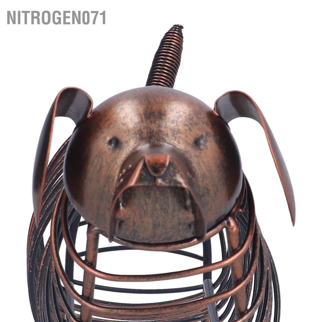 Nitrogen071 Bình đựng rượu trong nhà Bể chứa bằng kim loại Cork Trang trí nội thất Thủ công mỹ nghệ cho phòng khách