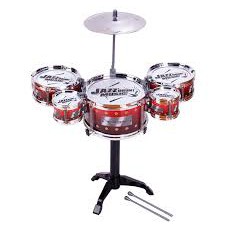 Đồ Chơi Trẻ Em Bộ Trống Jazz Drum 5 LOẠI LỚN/Đồ chơi phát nhạc và nhạc cụ ( giao ngẫu nhiên)