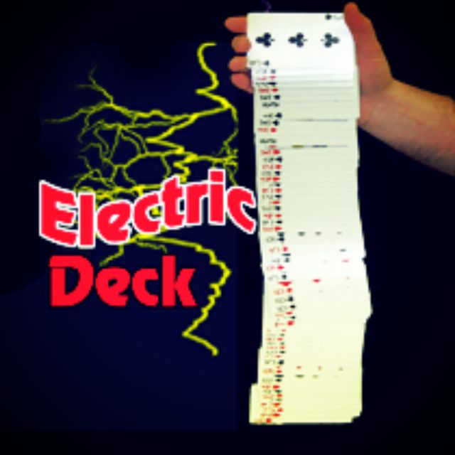 Bài thác nước -bài ảo thuật [electric deck] : Đạo cụ ảo thuật