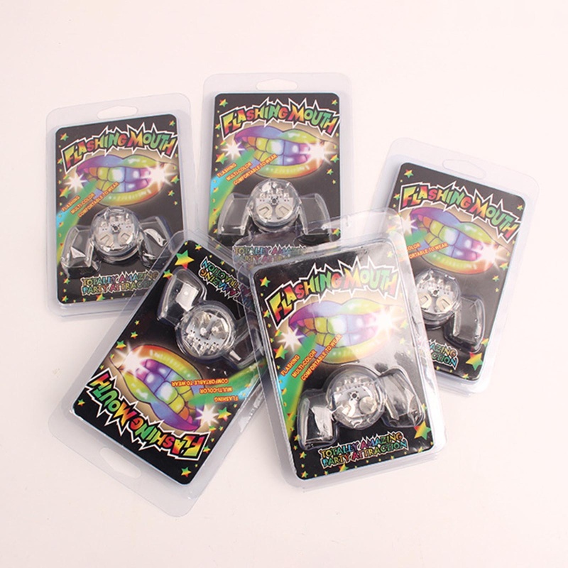 Hàm Răng Giả Phát Sáng Đồ Chơi Halloween