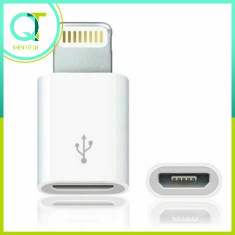 Cổng Chuyển MicroUSB Sang Lightning cho iPhone X/8/7/6 iPad Air Mini iPod