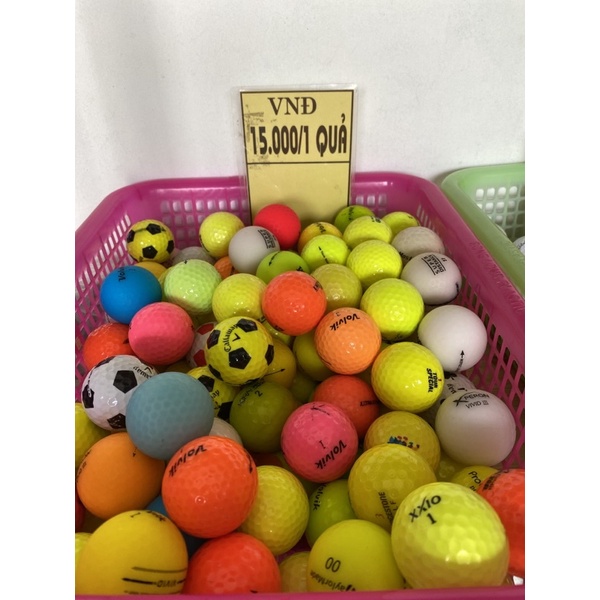 BÓNG GOLF_ bóng màu các thương hiệu