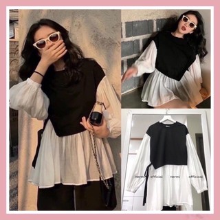 ÁO BABY DOLL THẮT NƠ EO