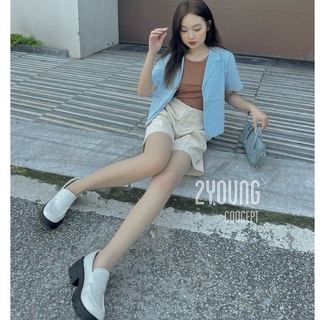 Áo ba lỗ thun tăm ôm [2YOUNG] A1447 (ảnh thật)