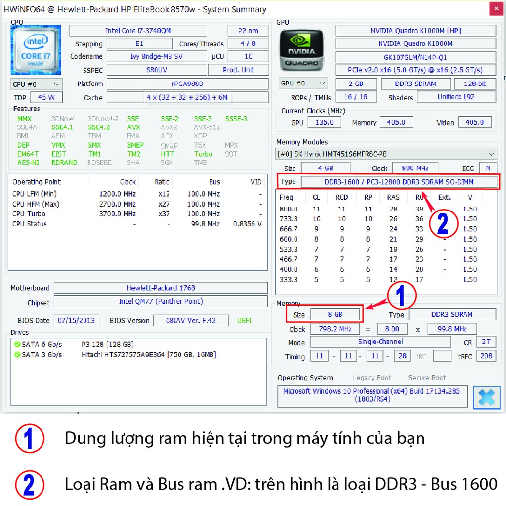 Ram DDR3 2Gb 1333 máy tính laptop, pc  ram DDR3 2Gb bus 1066 1333 1600 pc3 pc3l 12800s 10600s 8500s Ram  may tính