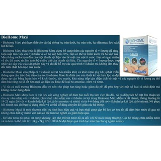 Vật liệu lọc BioHome Plus - Ultimate - Maxi 2,5kg ( Hàng Chính Hãng - Mỹ )
