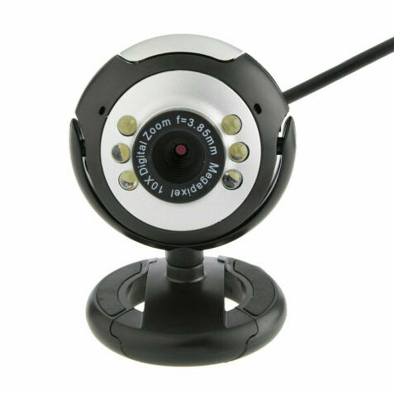 Webcam Usb 2.0 6 Bóng Led Xp, Vista, Windows 7 10 Skype,Y Sahoo