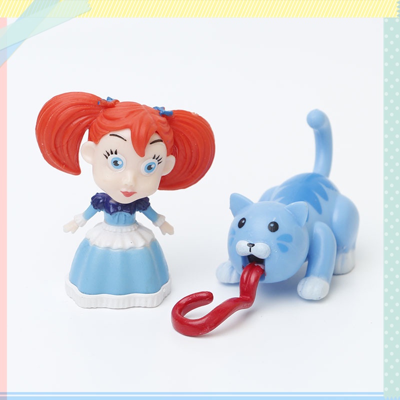 Set 8 Mô Hình Nhân Vật Phim Hoạt Hình Poppy Playtime Dễ Thương