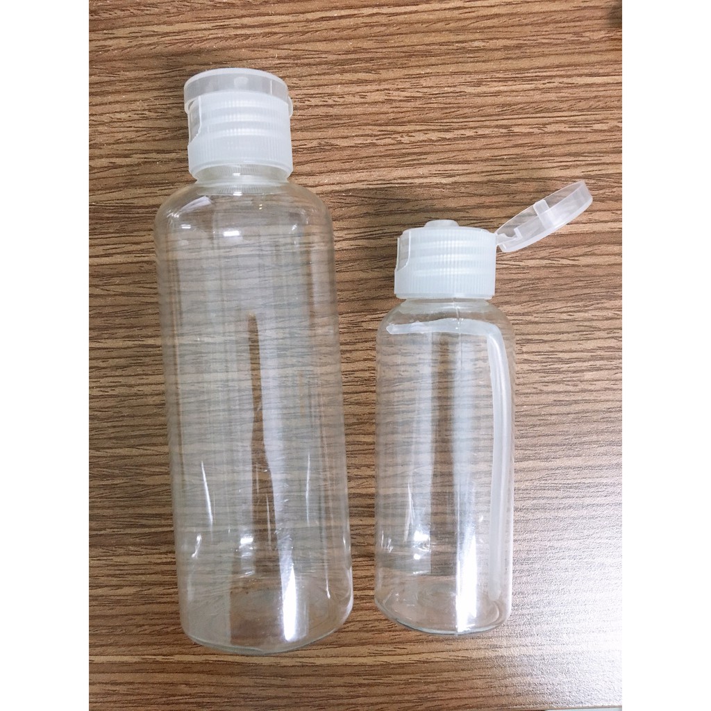 COMBO 5 CHAI LỌ PET 100ML NẮP BẬT