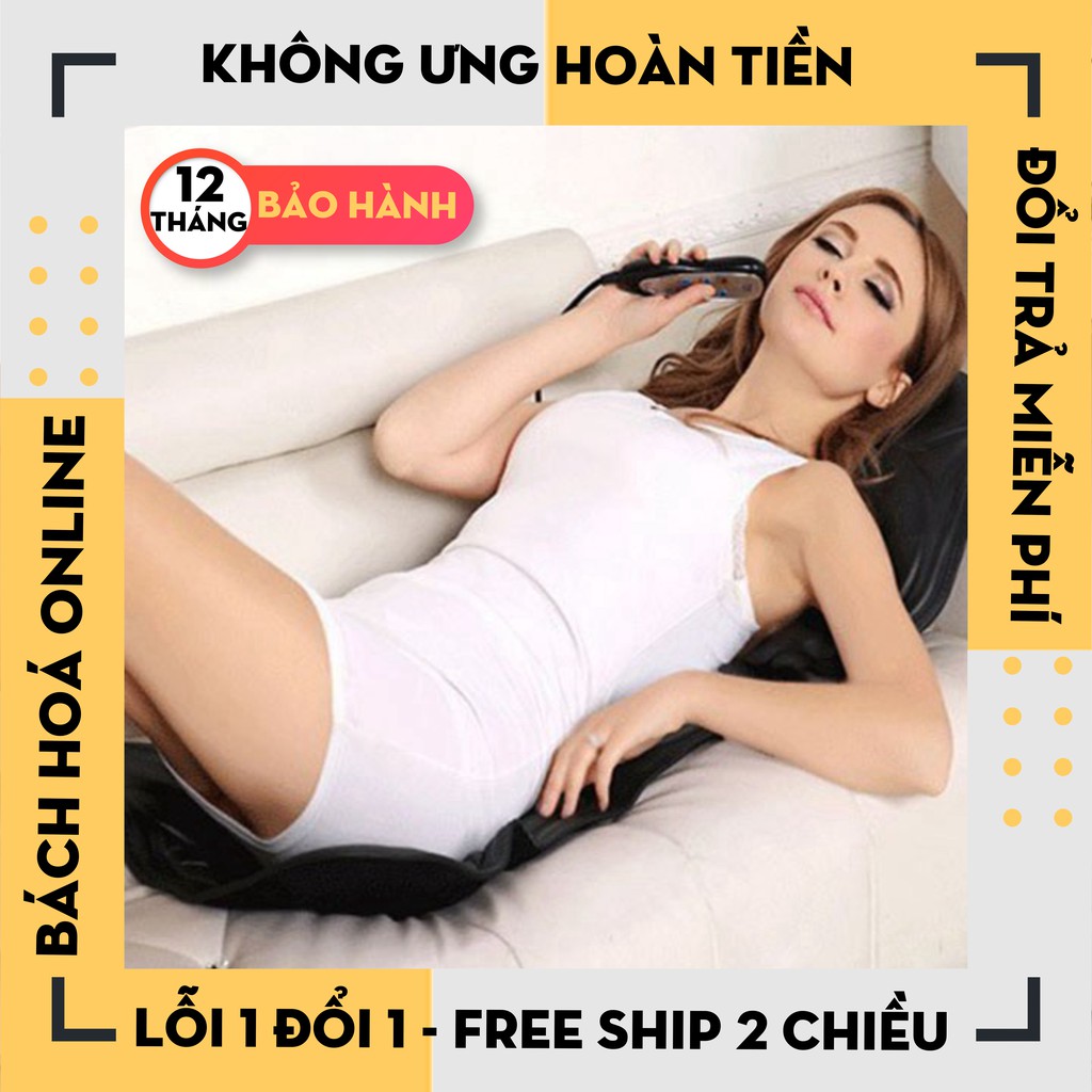 [Hàng Loại 1]  Ghế massage 5 vùng nhiều chế độ cao cấp trên ô tô hoặc tại nhà