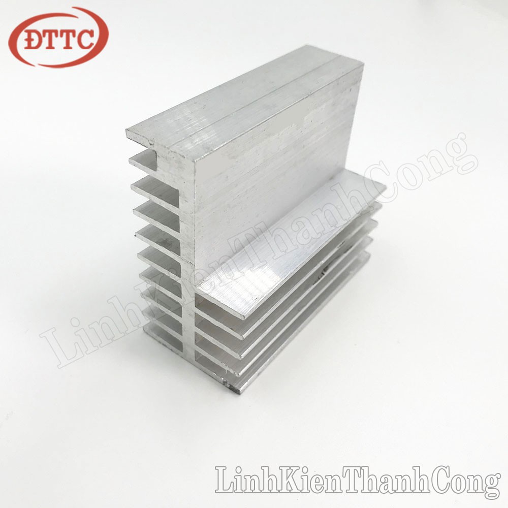 Nhôm Tản Nhiệt 2 Tầng 10 Cánh 65x58x32mm