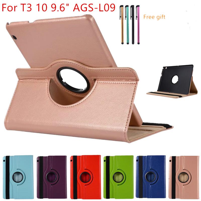Bao da xoay 360 độ tiện lợi cho Huawei MediaPad T3 10 9.6inch AGS-L09-L03 W09