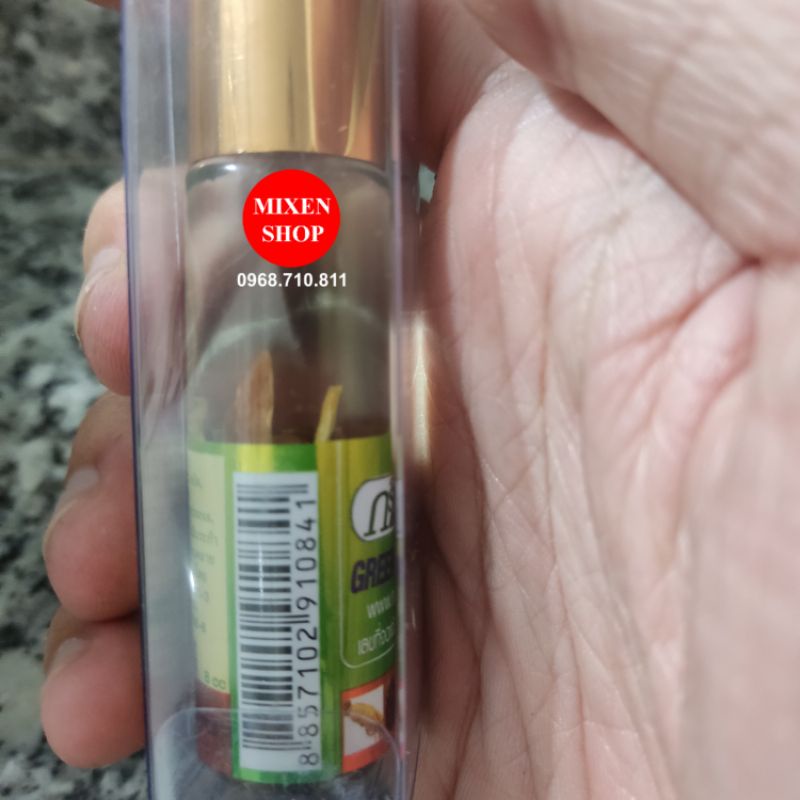 {Chính Hãng - Ảnh Thật} Dầu lăn Nhân Sâm Green Herb Oil Thái Lan 8ml