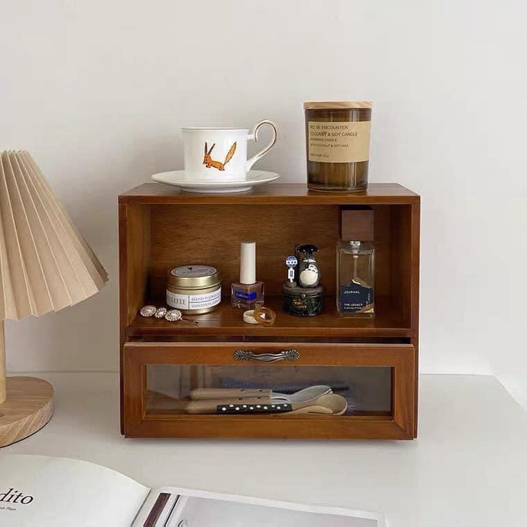 Tủ gỗ Mini - Gỗ tự nhiên