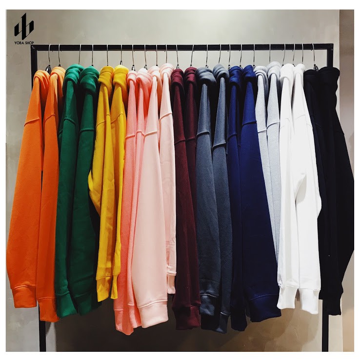 ÁO HOODIE NỈ TRƠN ĐỦ MÀU [ẢNH THẬT 100%] | BigBuy360 - bigbuy360.vn