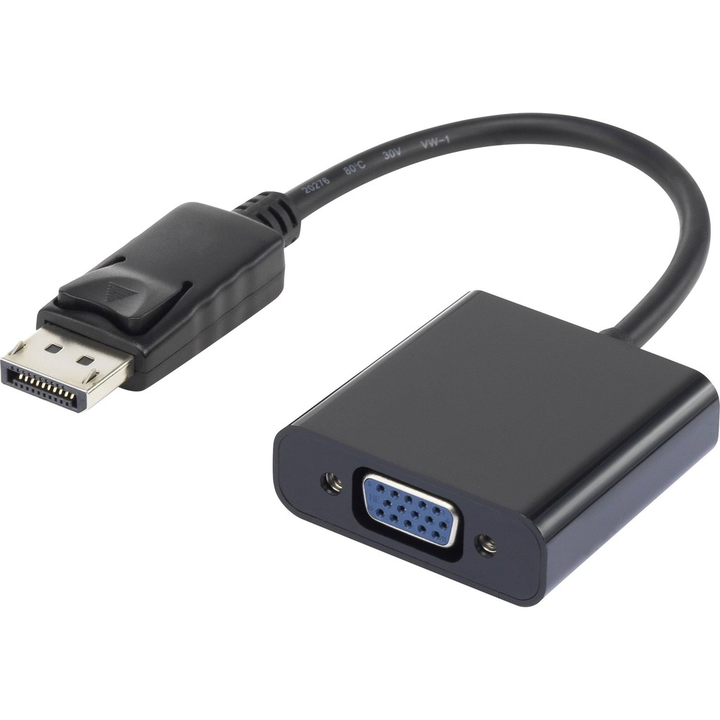 Cáp chuyển đổi Displayport to VGA Adapter[chohanoi102 shop]