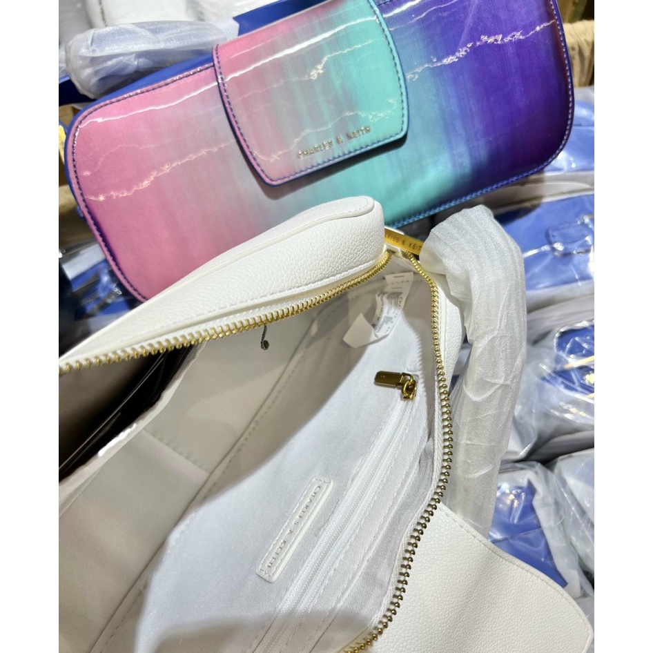 túi kẹp nách + đeo chéo nữ CK2-20270918 đủ màu size 28*13*9cm
