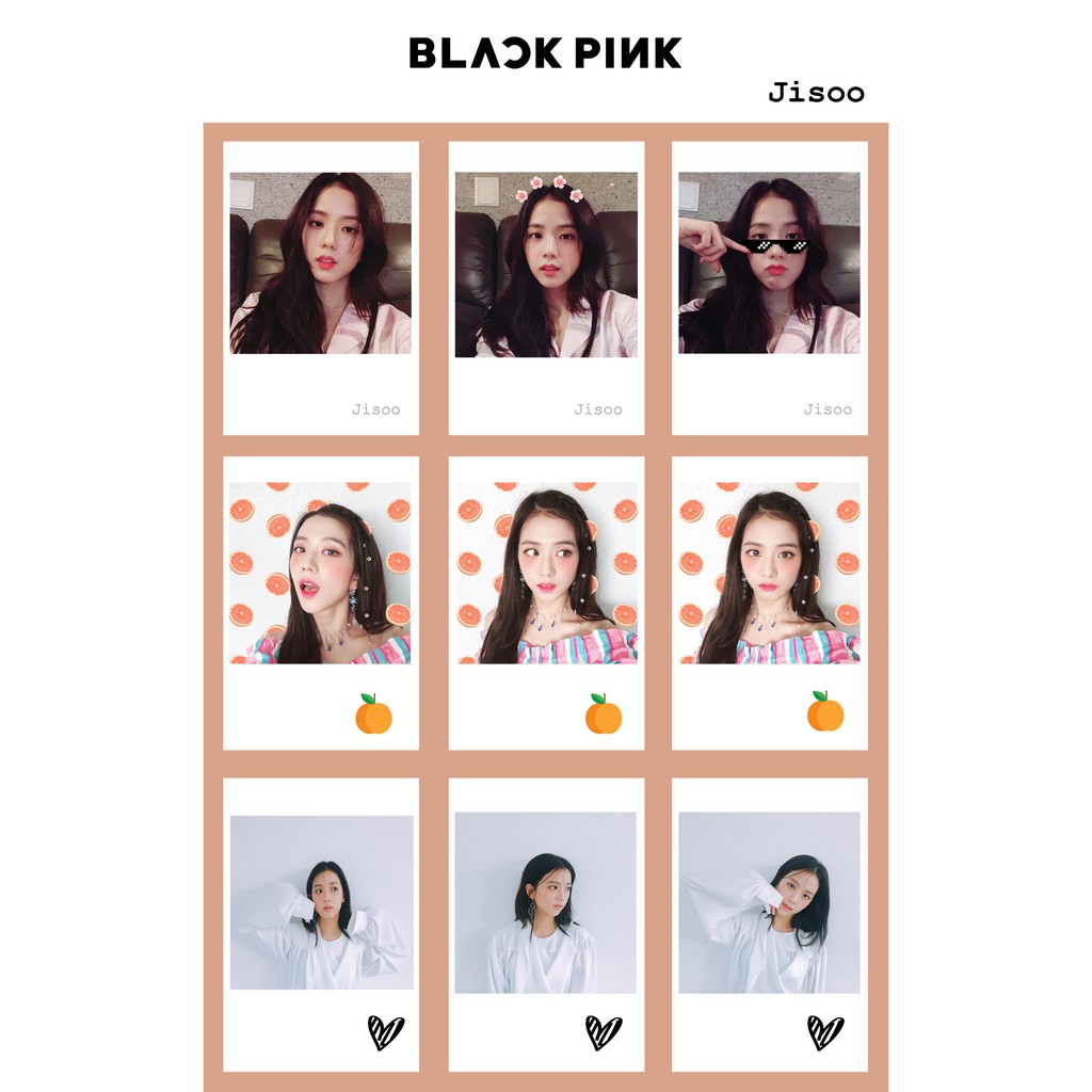 Lomo Card Ảnh BlackPink ( Polaroid style) - 36 ảnh