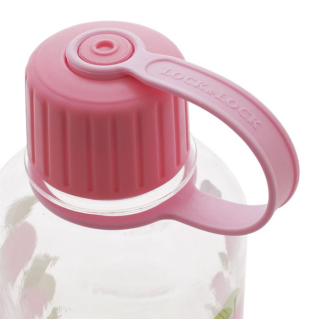 Bình Nước Bằng Nhựa Lock&Lock Hello Kitty Apple LKT643A (700ml)