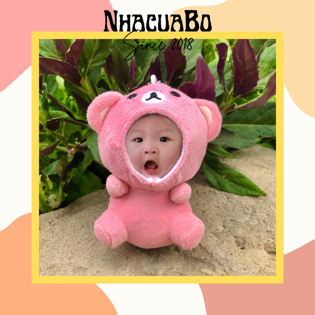 Gấu Bông In Ảnh Theo Yêu Cầu - Độc Quyền Tại Nhacuabo_since2018