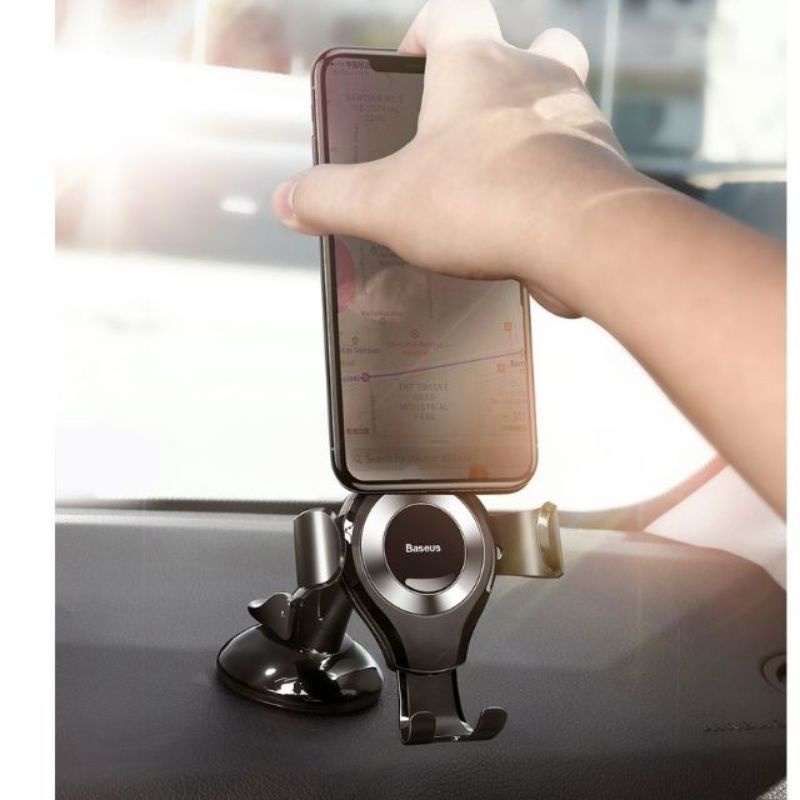 Giá đỡ điện thoại trên ô tô Baseus Osculum Type Gravity Car Mount SUYL-XP01