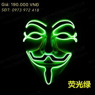 Mặt nạ hacker anonymous (Đèn đặc biệt hot năm 2020)