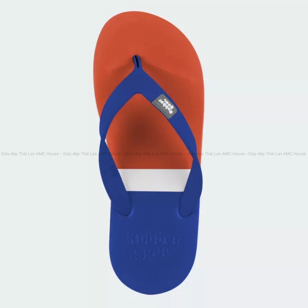 Dép Thái Lan nam cao su dẻo, siêu nhẹ RUBBER SOUL - BALANCE TRI COLOR
