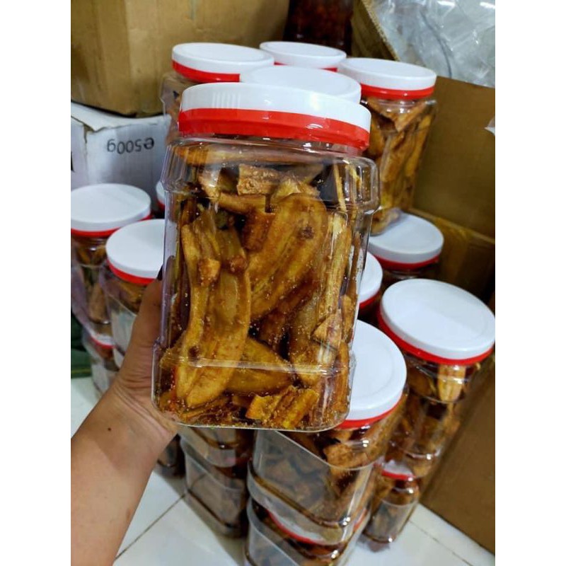 CHUỐI SẤY MÈ GỪNG GIÒN TAN