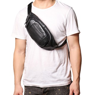 Túi đeo chéo ngực nam da thật bz30