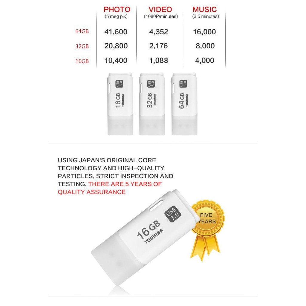 [Bh 2 Năm] Usb 3.0 Toshiba Hayabusa UH301 16Gb Chính Hãng Giá Rẻ | Usb Toshiba Hayabusa 16Gb 3.0 - Hoàng Yến Computer | BigBuy360 - bigbuy360.vn