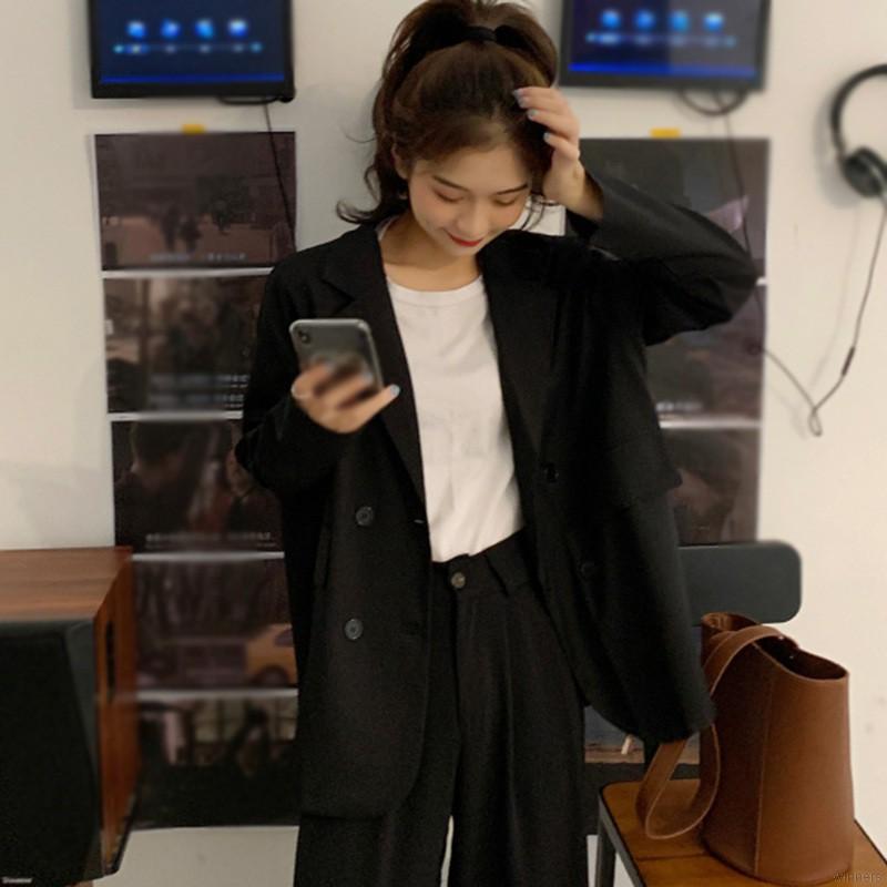 Áo Khoác Blazer Dài Tay Dáng Rộng Xinh Xắn Dành Cho Nữ | BigBuy360 - bigbuy360.vn