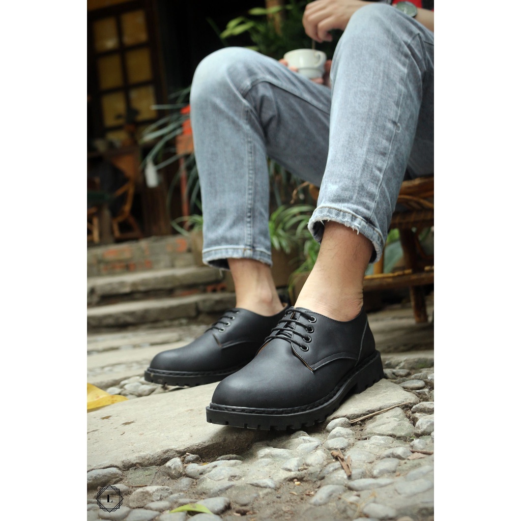 Giày nam Doc.088 Da Bò Lucas Shoes bảo hành 1 năm