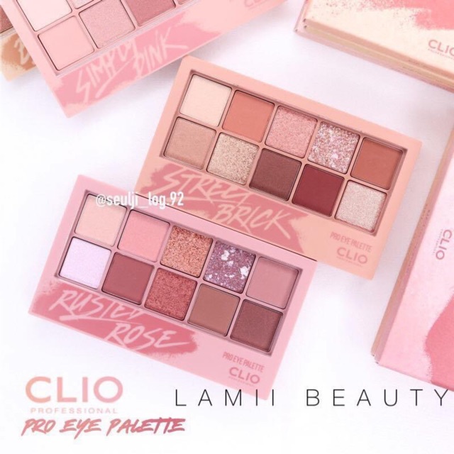 ĐỦ 15 BẢNG MÀU MỚI - Bảng phấn mắt CLIO PRO EYE PALETTE