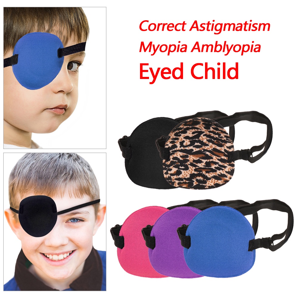 (Hàng Mới Về) Dụng Cụ Bịt Mắt Bảo Vệ Mắt Thời Trang Dành Cho Trẻ Em