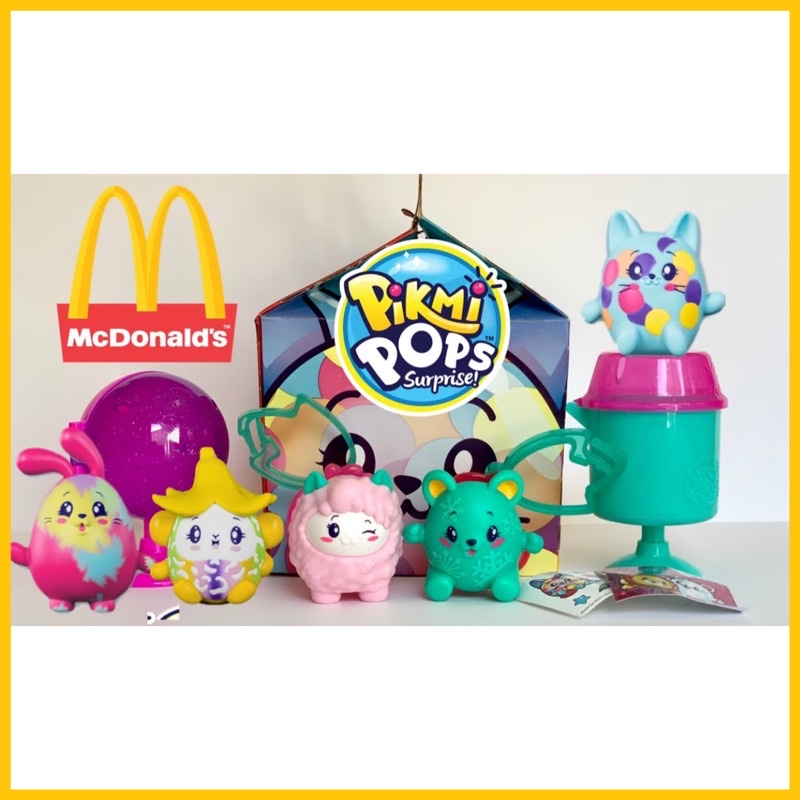 Đồ chơi Skittle The Llama Pikmi Pops Surprise MC Donald Mcdonald